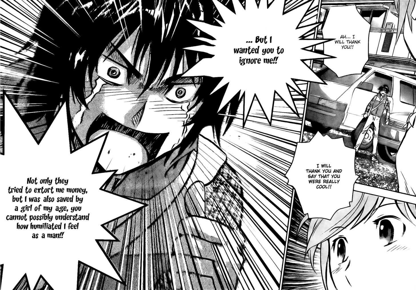 Buyuden Chapter 1 page 36 - Chapter 1 : Take Isamu and Kaname Moka