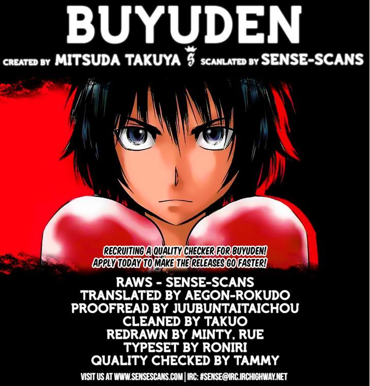 Buyuden Chapter 117 page 1 - Chapter 117 : Azuma's Willpower