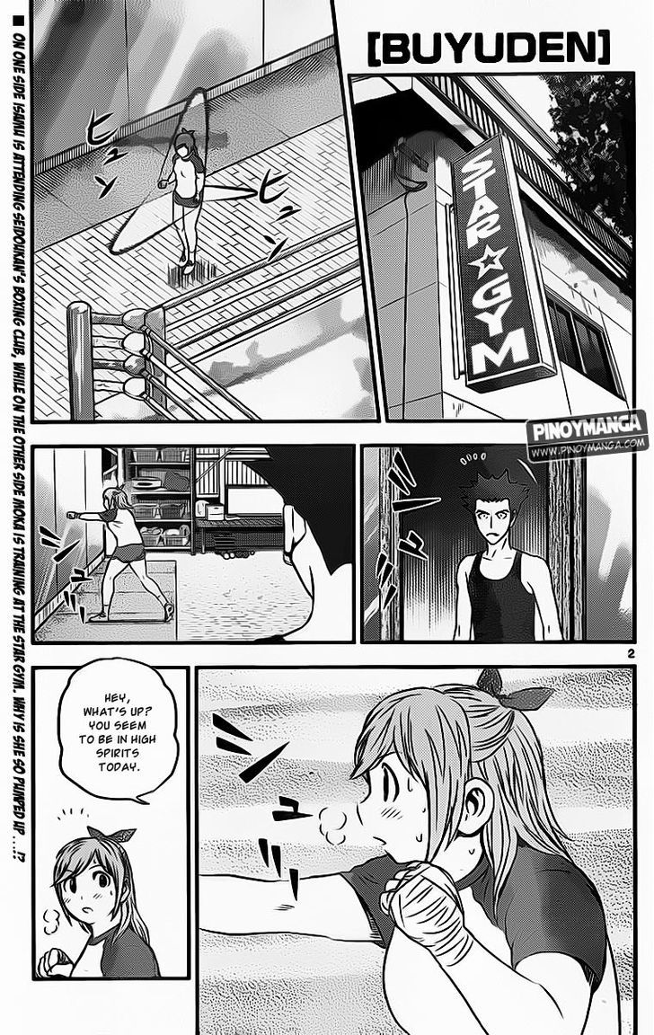 Buyuden Chapter 66 page 3 - Chapter 66 : Isamu's Determination