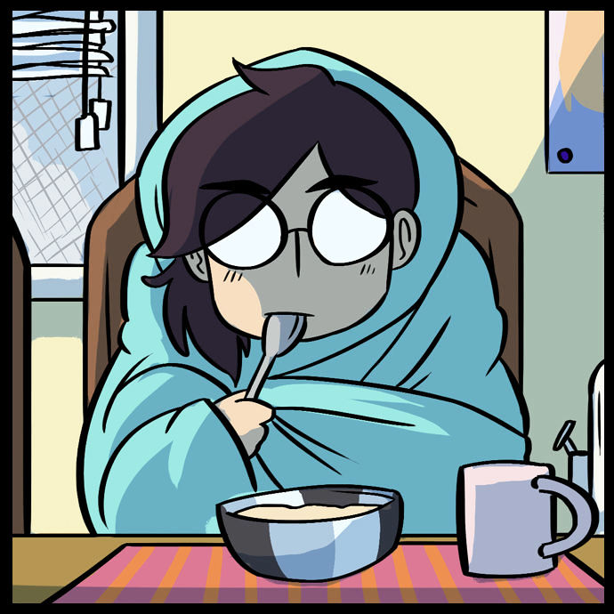 BuzzFeed Comics Chapter 39 page 5 - Chapter 39 : Granola Sometimes - Winter Mornings