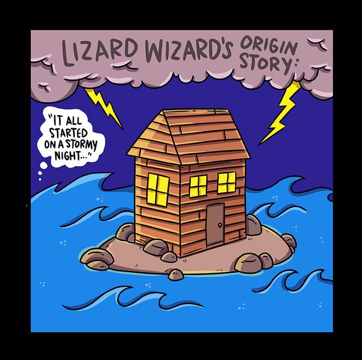 BuzzFeed Comics Chapter 59 page 2 - Chapter 59 : Lizard Wizard