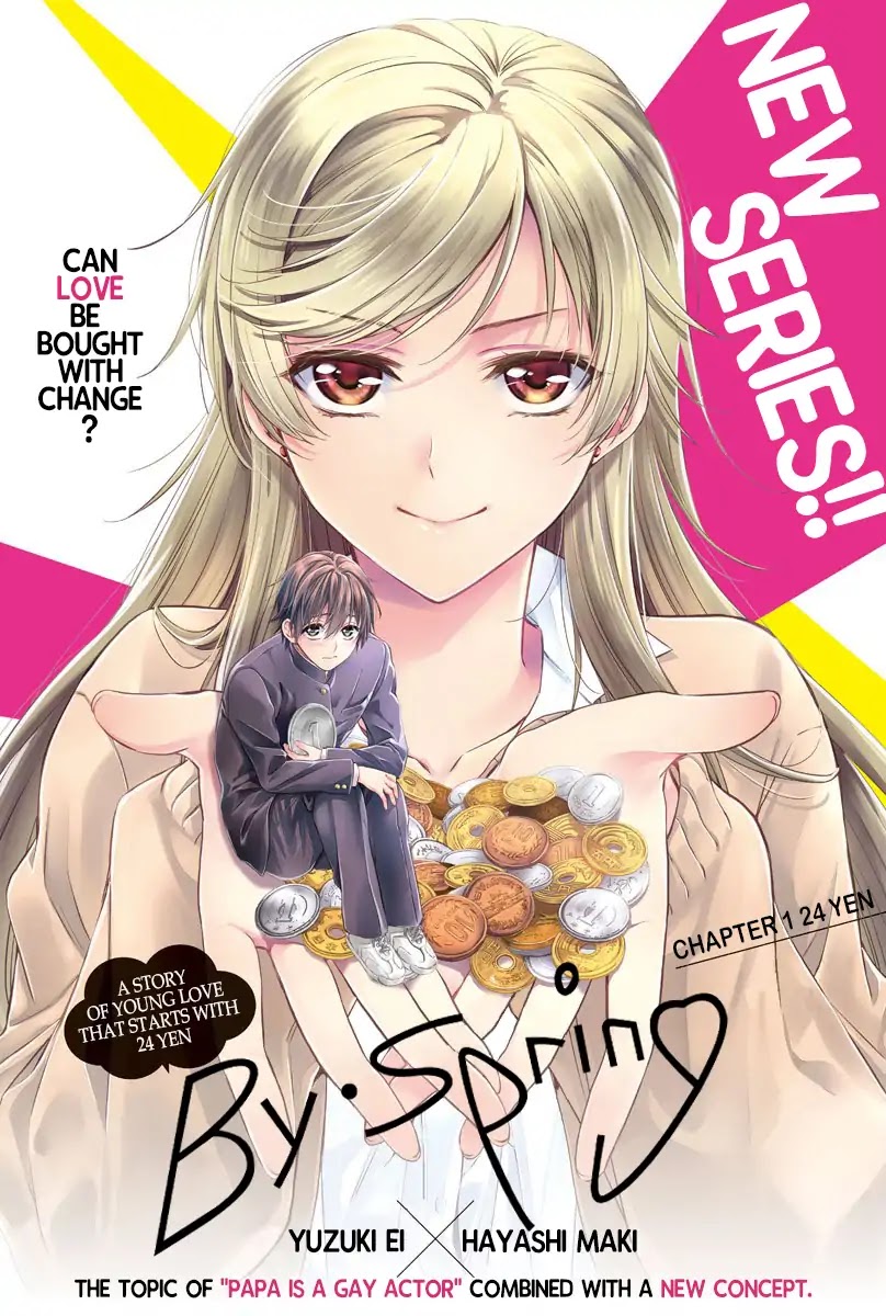 By Spring Chapter 1 page 2 - Chapter 1: 24 Yen