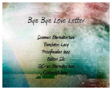 Bye-Bye Love-Letter Chapter 0 page 4 - Chapter 0: Oneshot