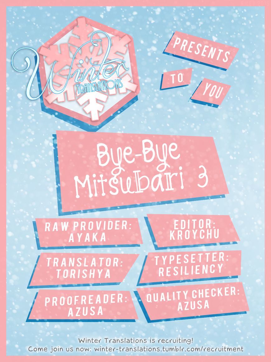 Bye-Bye Mitsubari Chapter 3 page 1 - Chapter 3