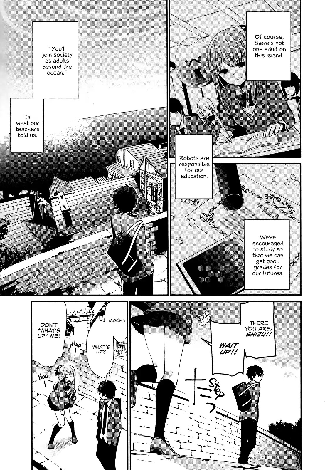 Bye-bye, Peter Pan Chapter 1 page 13 - Chapter 1: Juvenile Circle