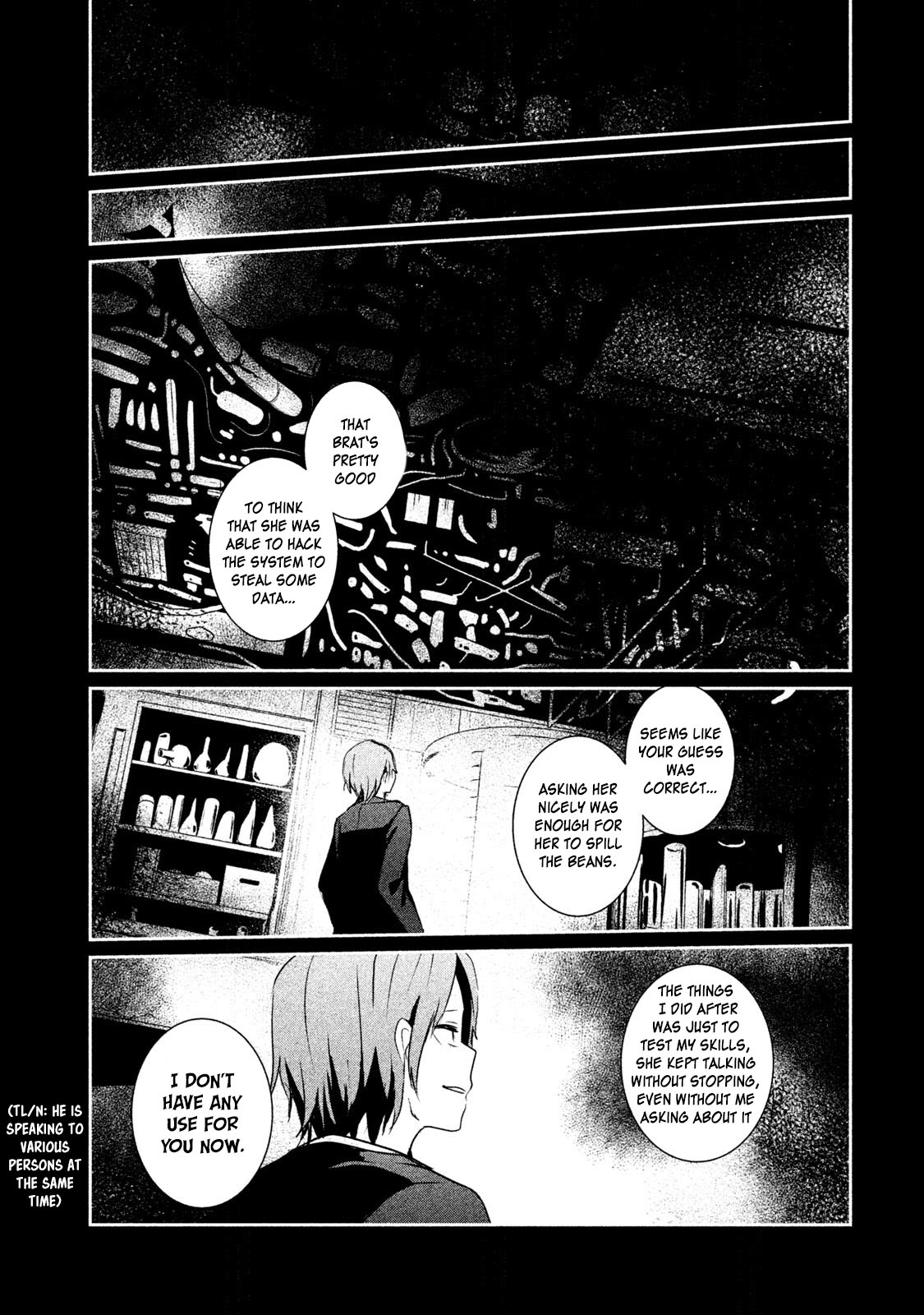 Bye-bye, Peter Pan Chapter 11 page 25 - Chapter 11: Escalator School