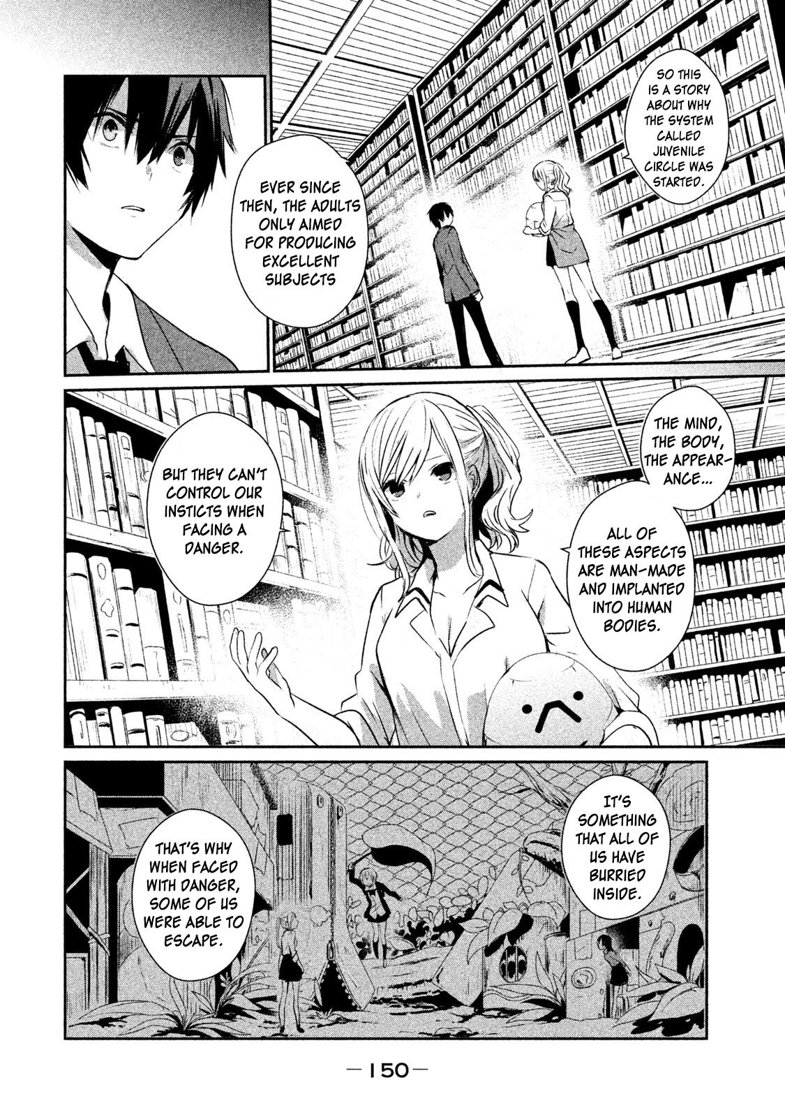 Bye-bye, Peter Pan Chapter 11 page 30 - Chapter 11: Escalator School