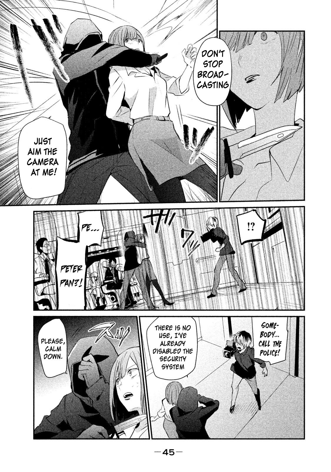 Bye-bye, Peter Pan Chapter 14 page 19 - Chapter 14: The Terrorist
