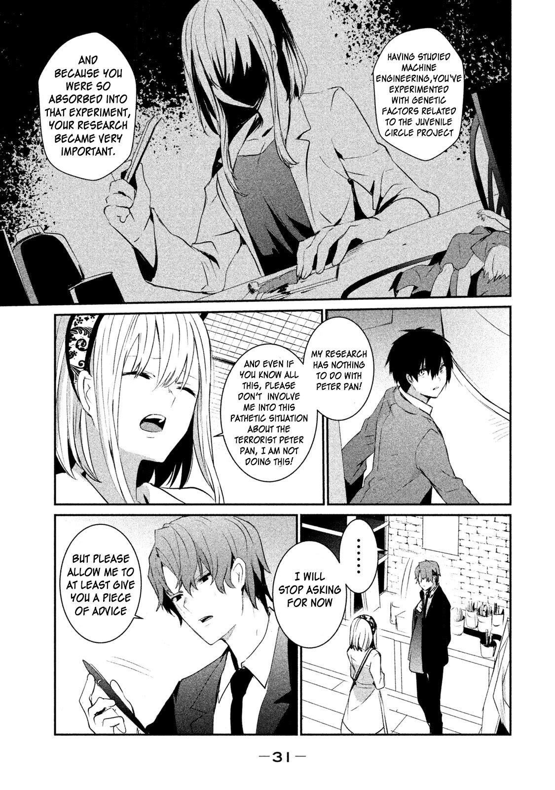 Bye-bye, Peter Pan Chapter 14 page 5 - Chapter 14: The Terrorist