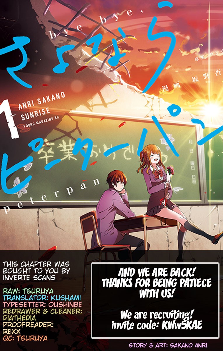 Bye-bye, Peter Pan Chapter 6 page 1 - Chapter 6: Neverland
