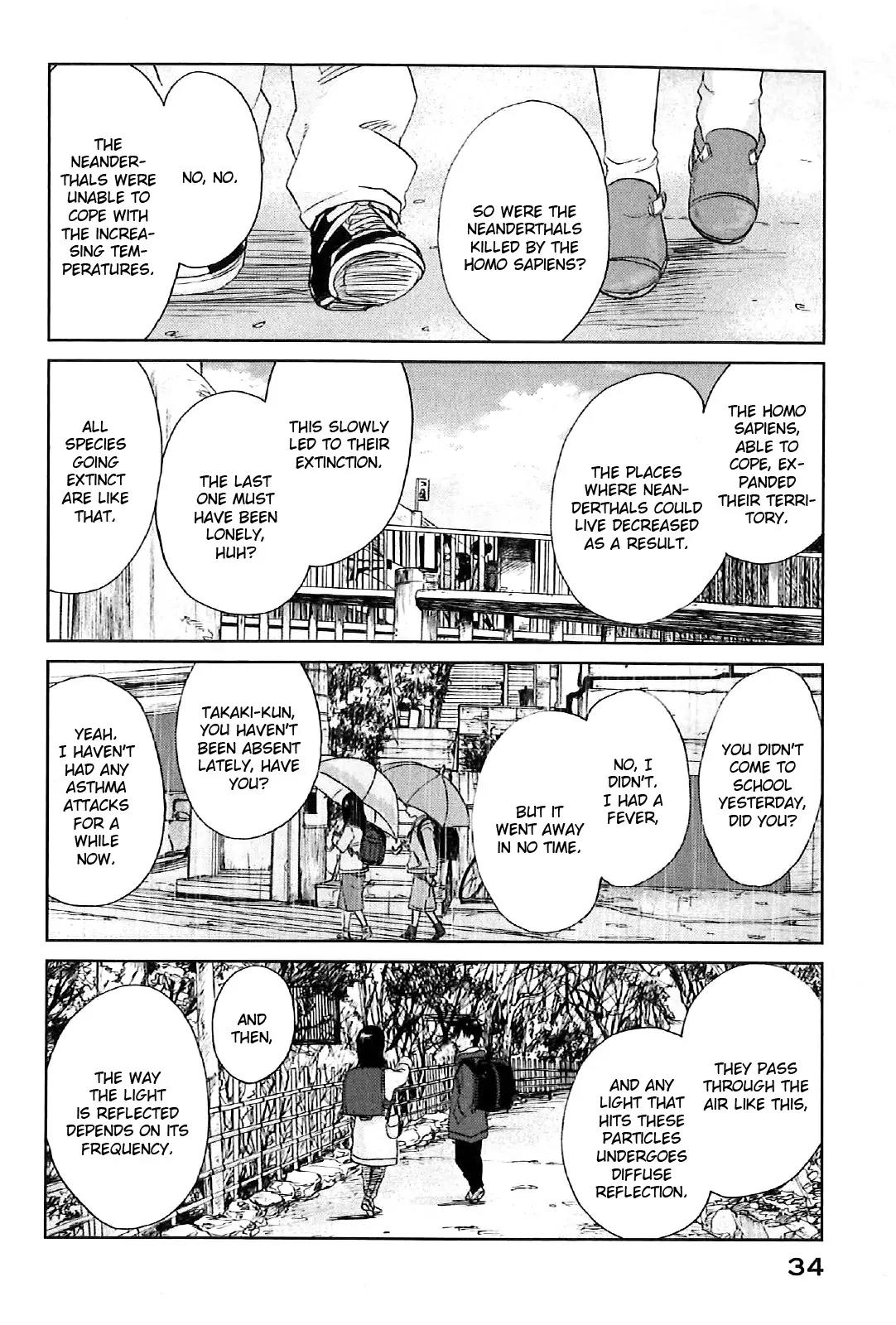Byousoku 5 Centimeter Chapter 1 page 37 - Chapter 1: Sakura
