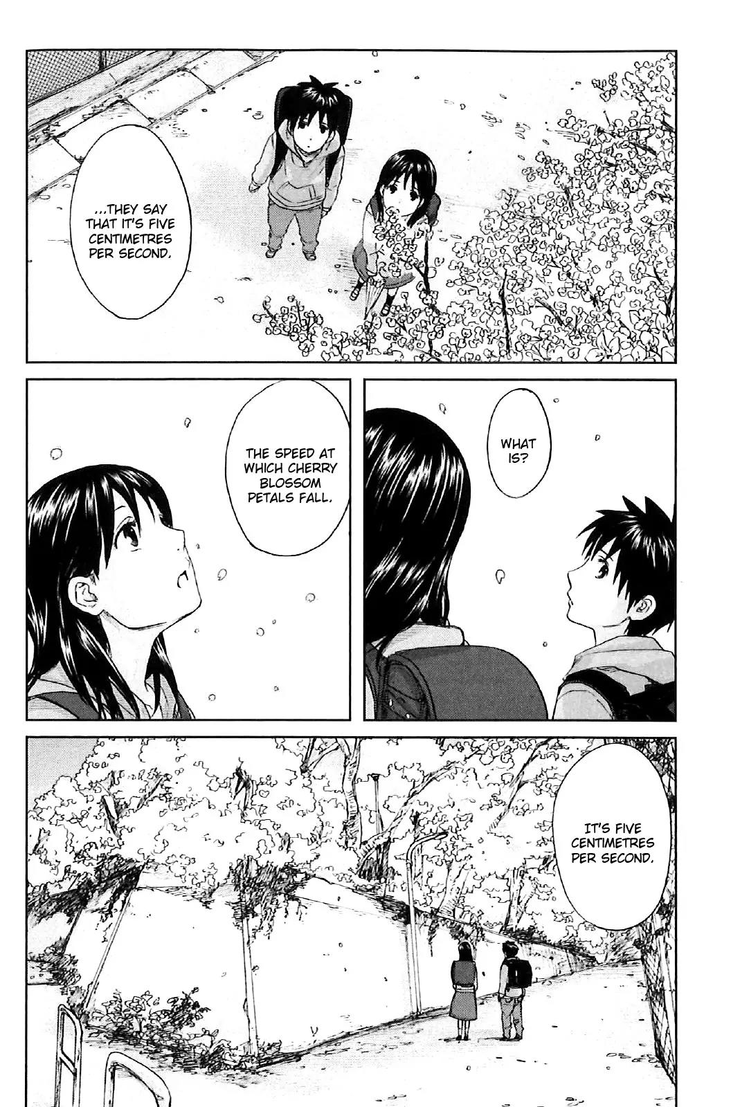Byousoku 5 Centimeter Chapter 1 page 39 - Chapter 1: Sakura
