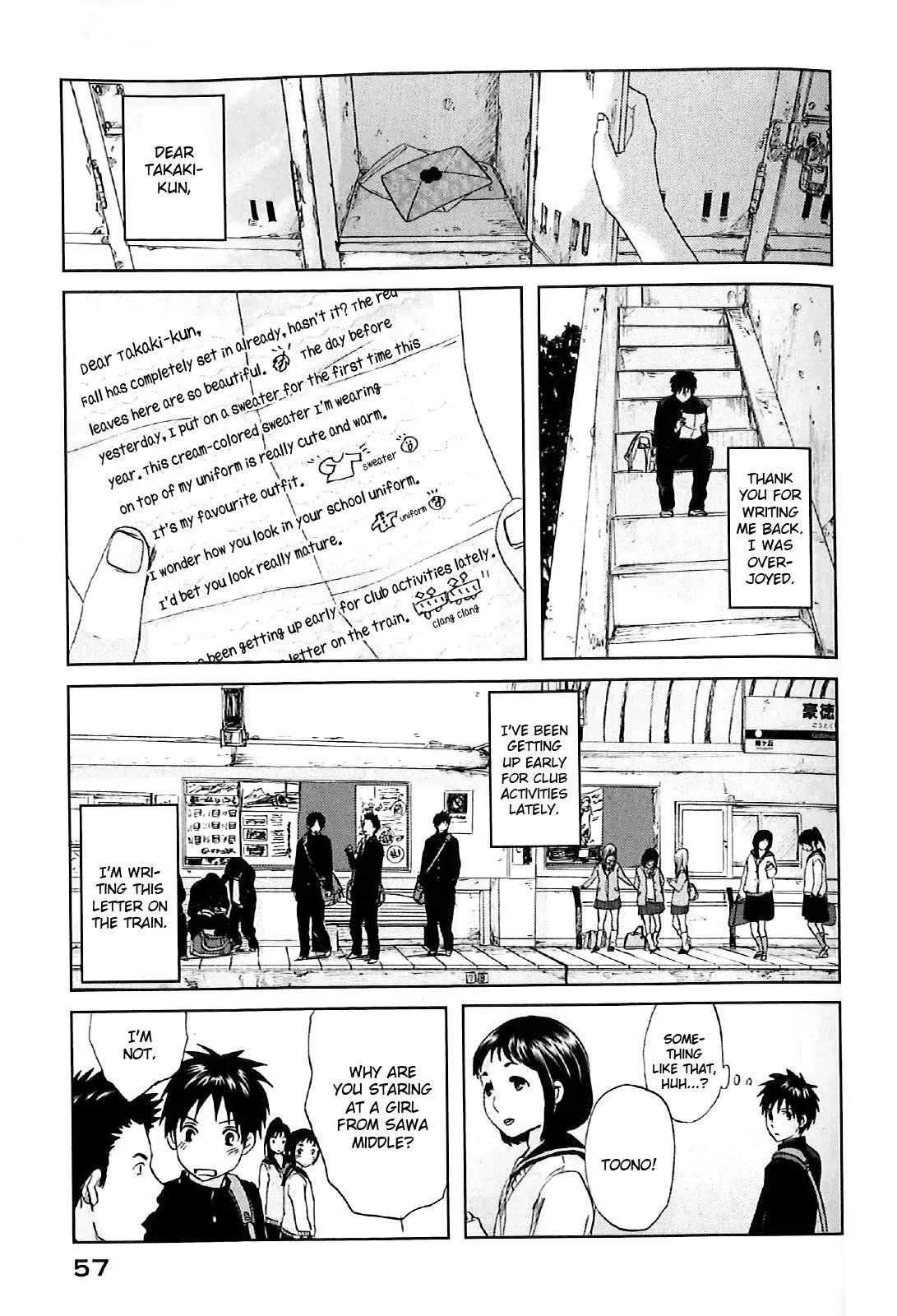 Byousoku 5 Centimeter Chapter 1 page 60 - Chapter 1: Sakura