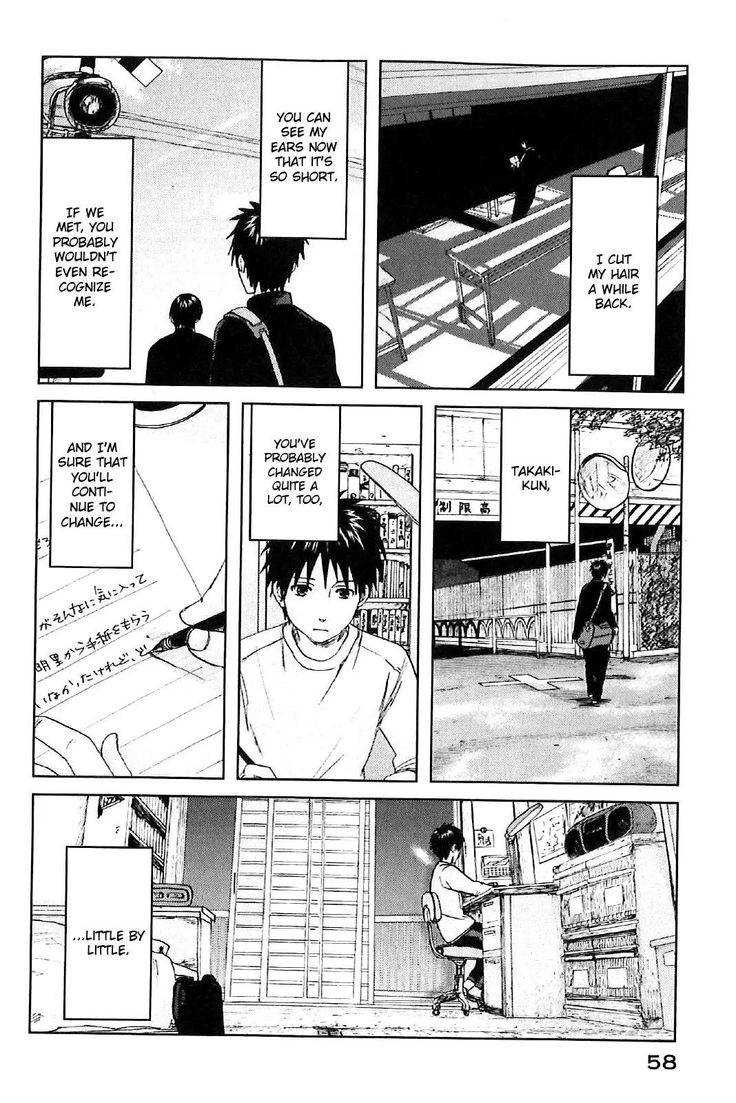 Byousoku 5 Centimeter Chapter 1 page 61 - Chapter 1: Sakura