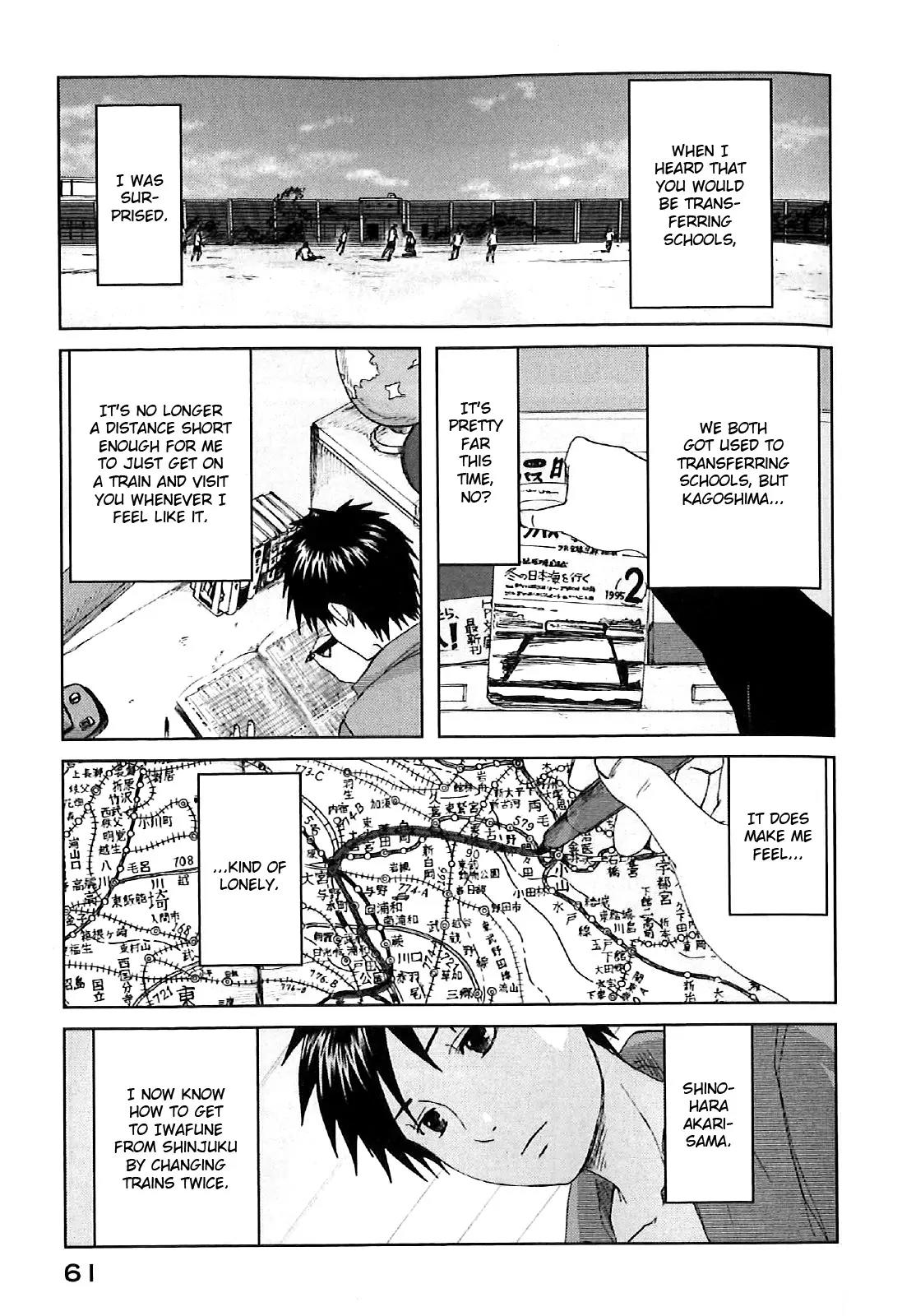 Byousoku 5 Centimeter Chapter 1 page 64 - Chapter 1: Sakura