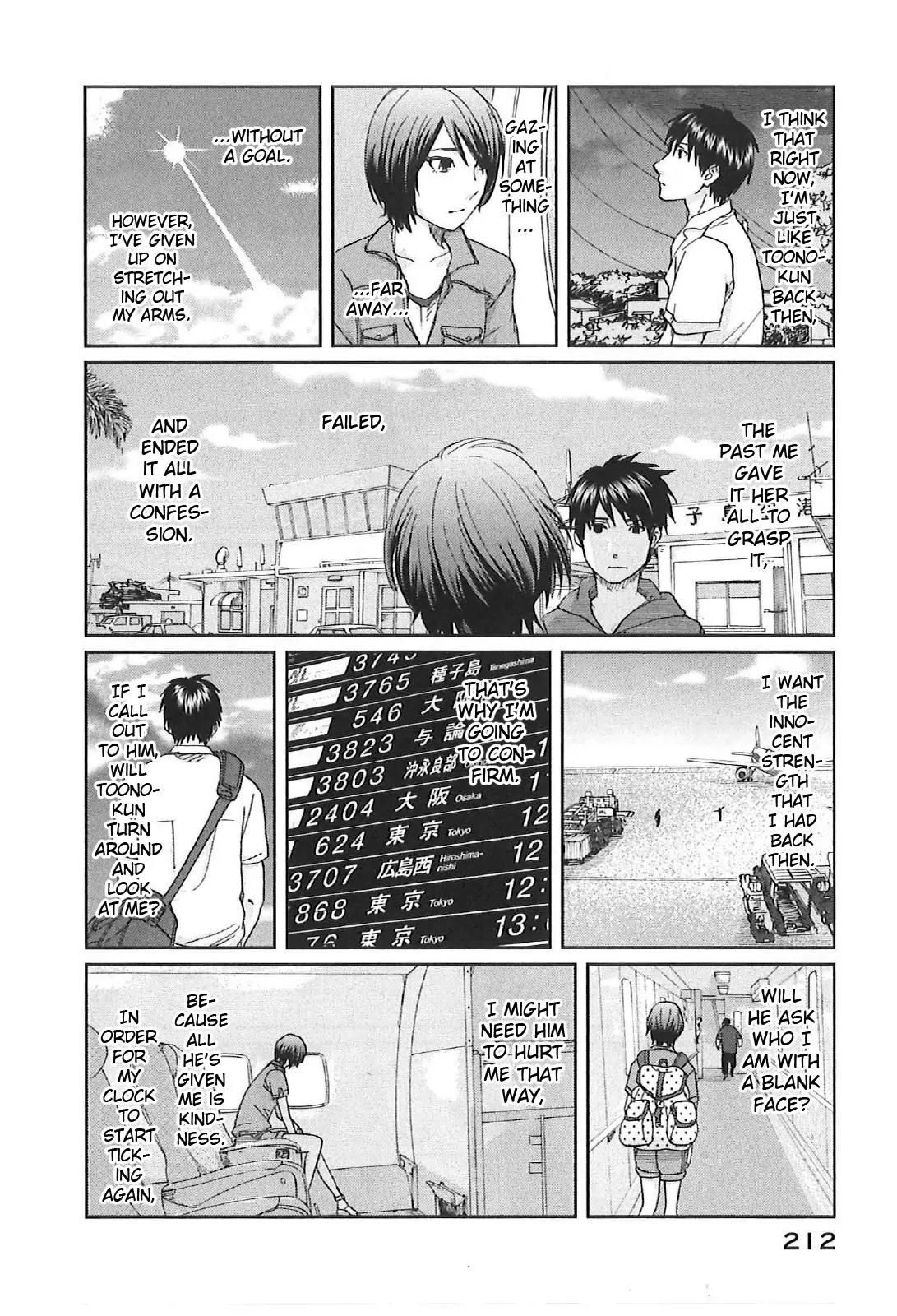Byousoku 5 Centimeter Chapter 11 page 34 - Chapter 11: The Poem of the Sky and Sea