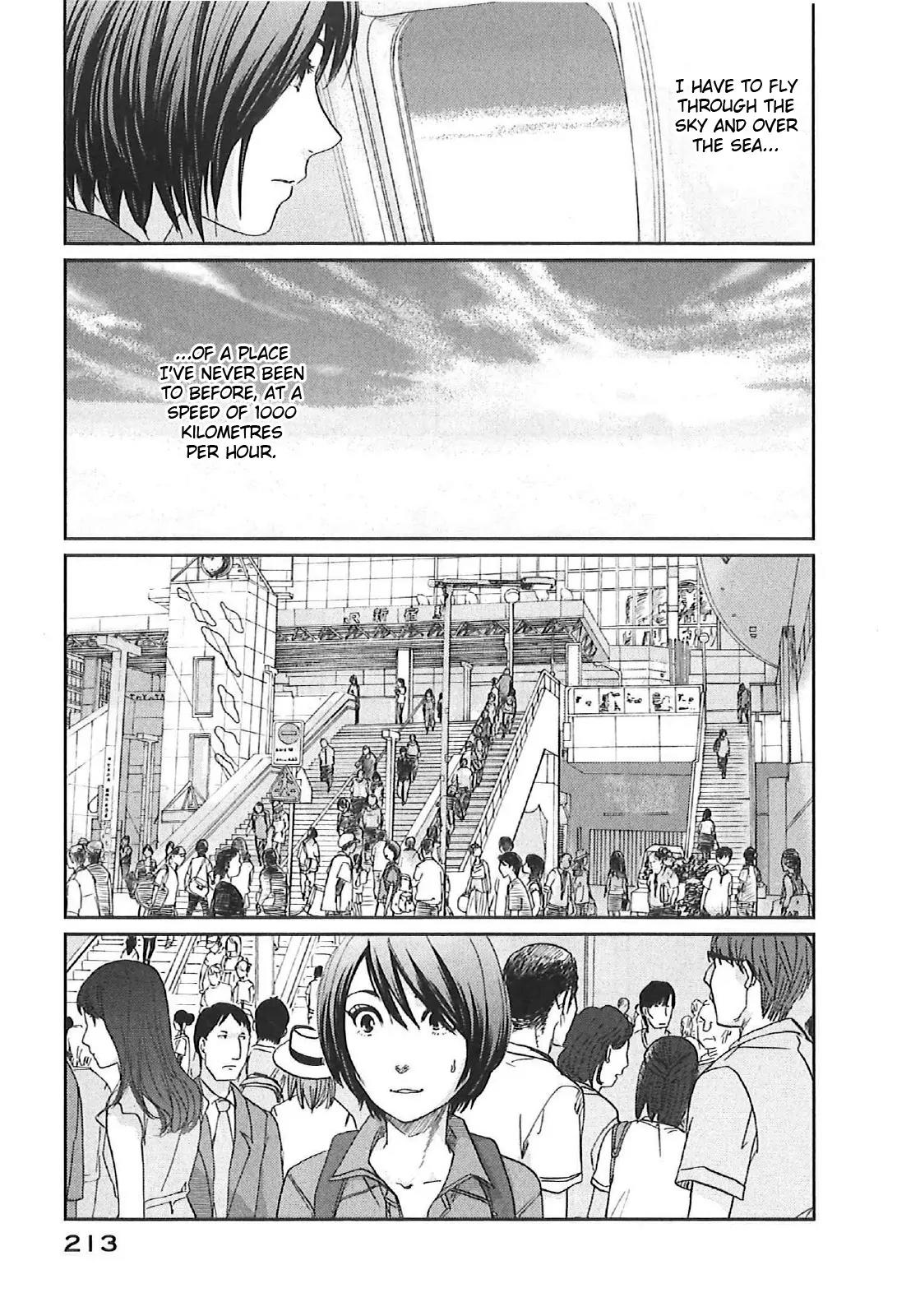 Byousoku 5 Centimeter Chapter 11 page 35 - Chapter 11: The Poem of the Sky and Sea