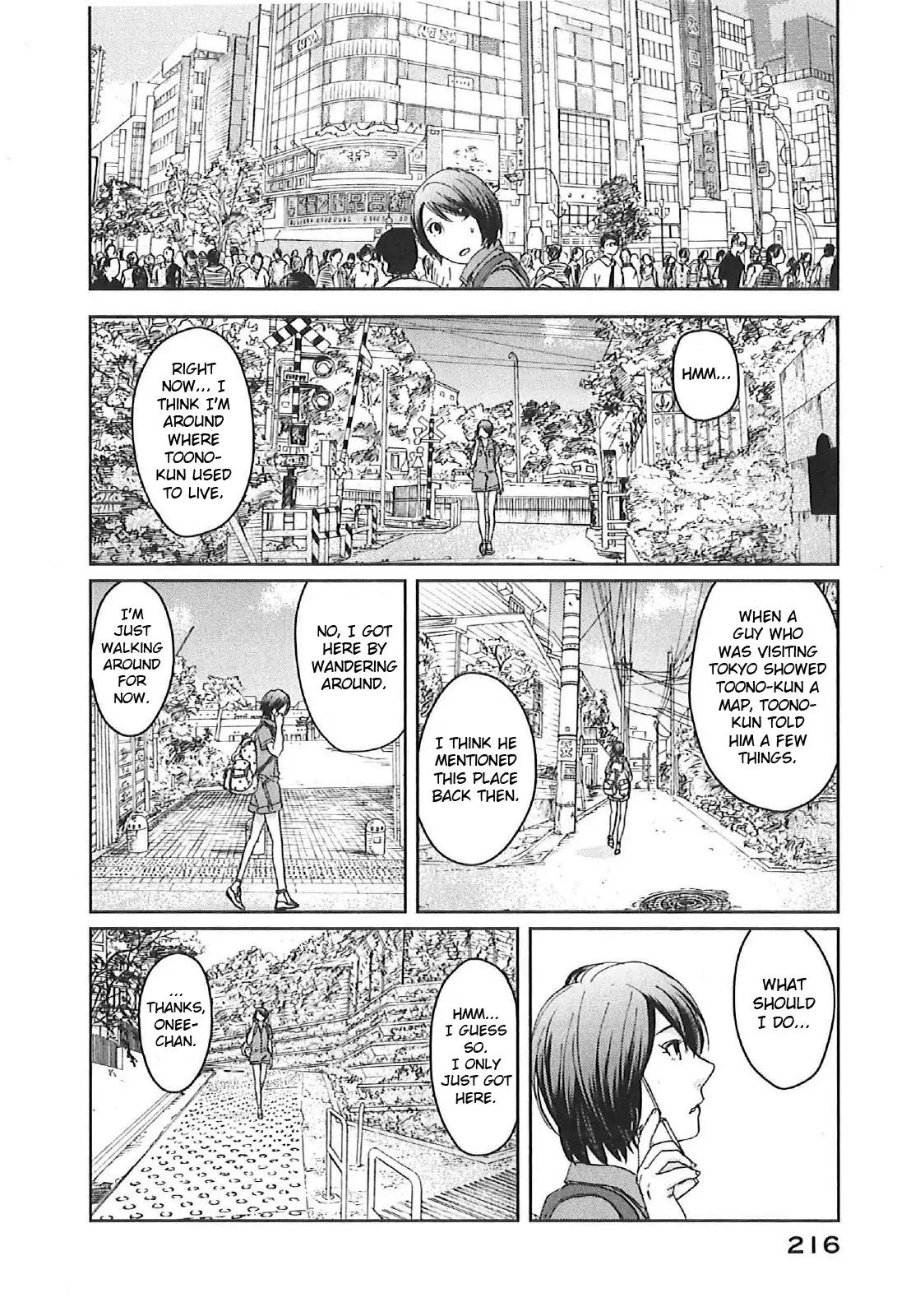 Byousoku 5 Centimeter Chapter 11 page 38 - Chapter 11: The Poem of the Sky and Sea