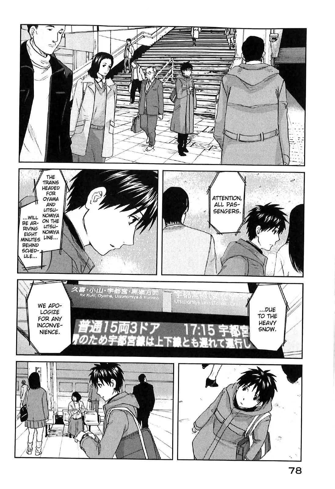 Byousoku 5 Centimeter Chapter 2 page 12 - Chapter 2: Uneasiness