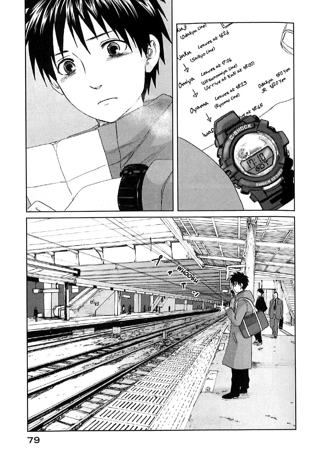 Byousoku 5 Centimeter Chapter 2 page 13 - Chapter 2: Uneasiness