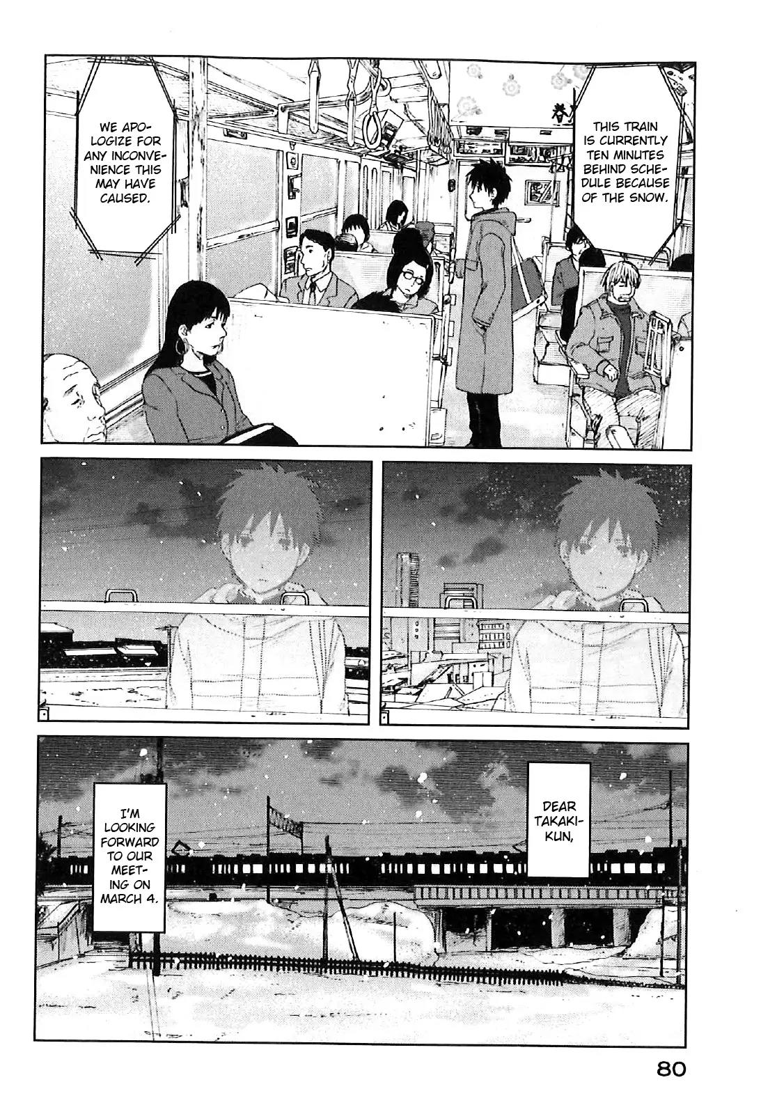 Byousoku 5 Centimeter Chapter 2 page 14 - Chapter 2: Uneasiness
