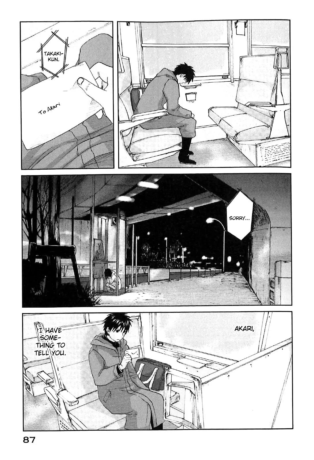 Byousoku 5 Centimeter Chapter 2 page 21 - Chapter 2: Uneasiness