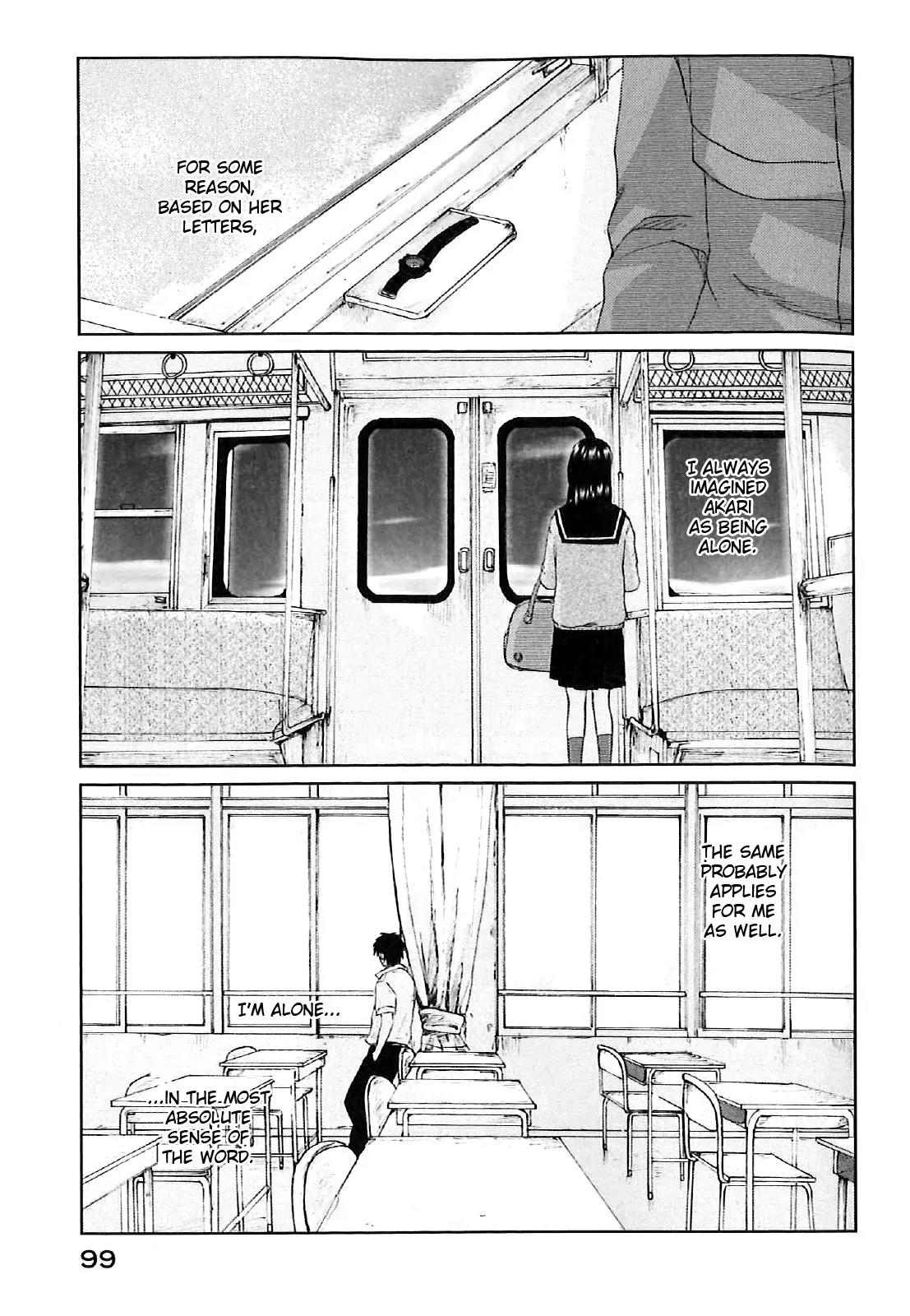 Byousoku 5 Centimeter Chapter 2 page 33 - Chapter 2: Uneasiness