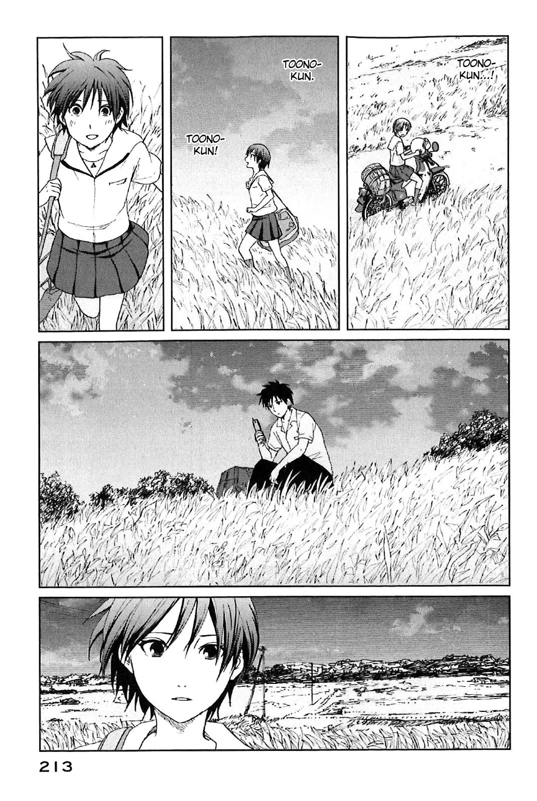 Byousoku 5 Centimeter Chapter 5 page 15 - Chapter 5: Cosmonaut