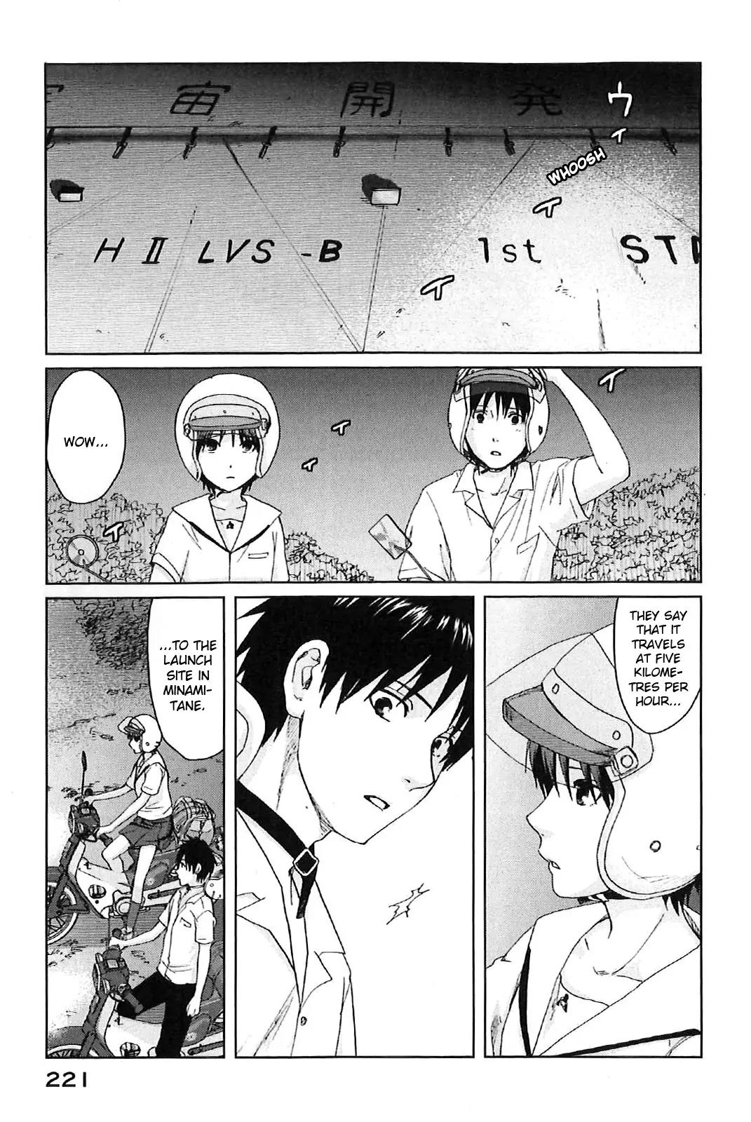 Byousoku 5 Centimeter Chapter 5 page 23 - Chapter 5: Cosmonaut