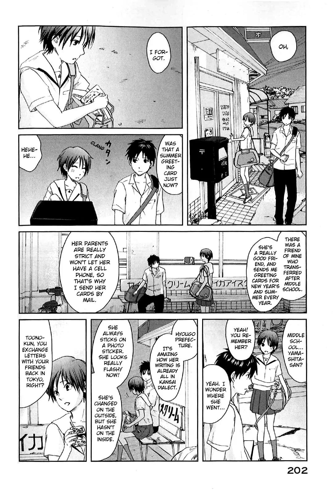 Byousoku 5 Centimeter Chapter 5 page 4 - Chapter 5: Cosmonaut