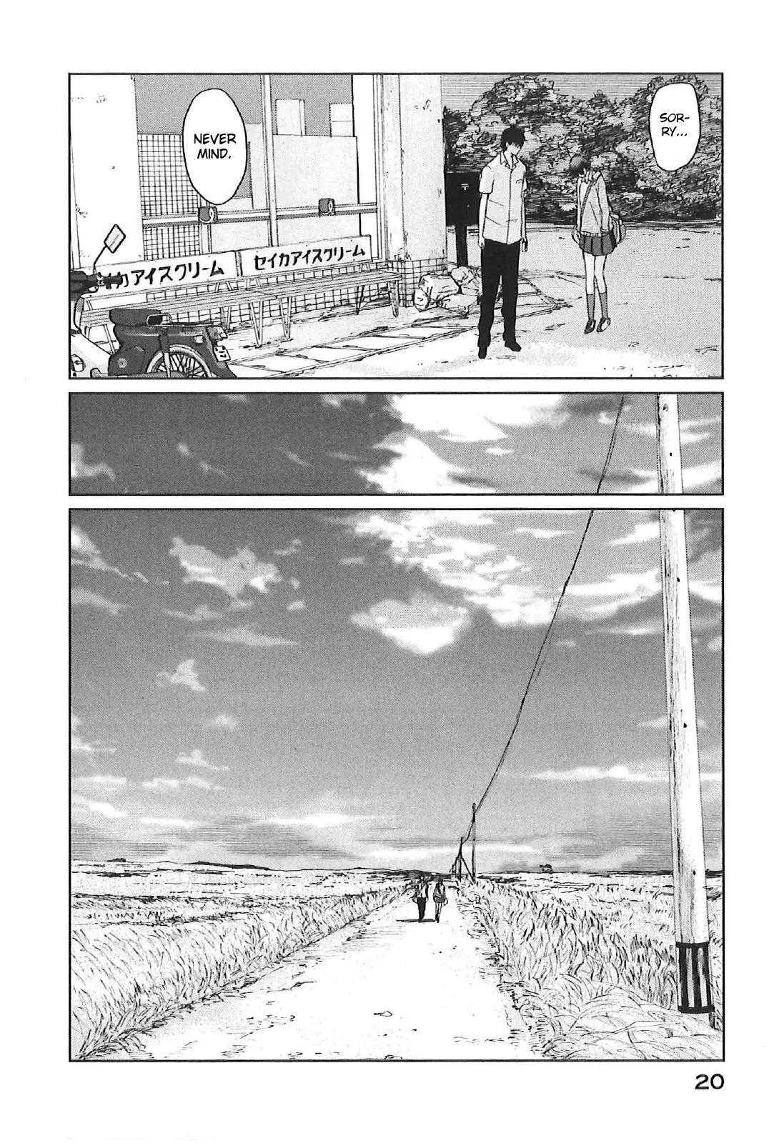 Byousoku 5 Centimeter Chapter 6 page 24 - Chapter 6: To Become Your Number One...