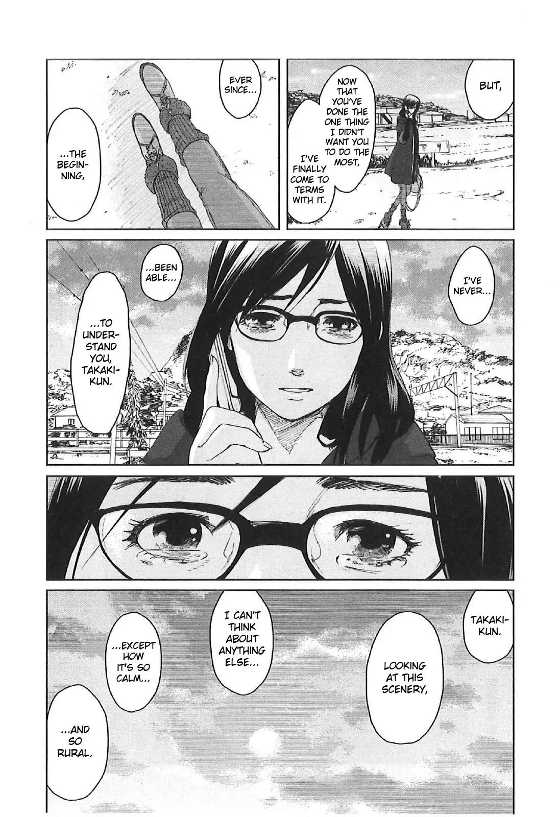 Byousoku 5 Centimeter Chapter 8 page 30 - Chapter 8: End Theme 2