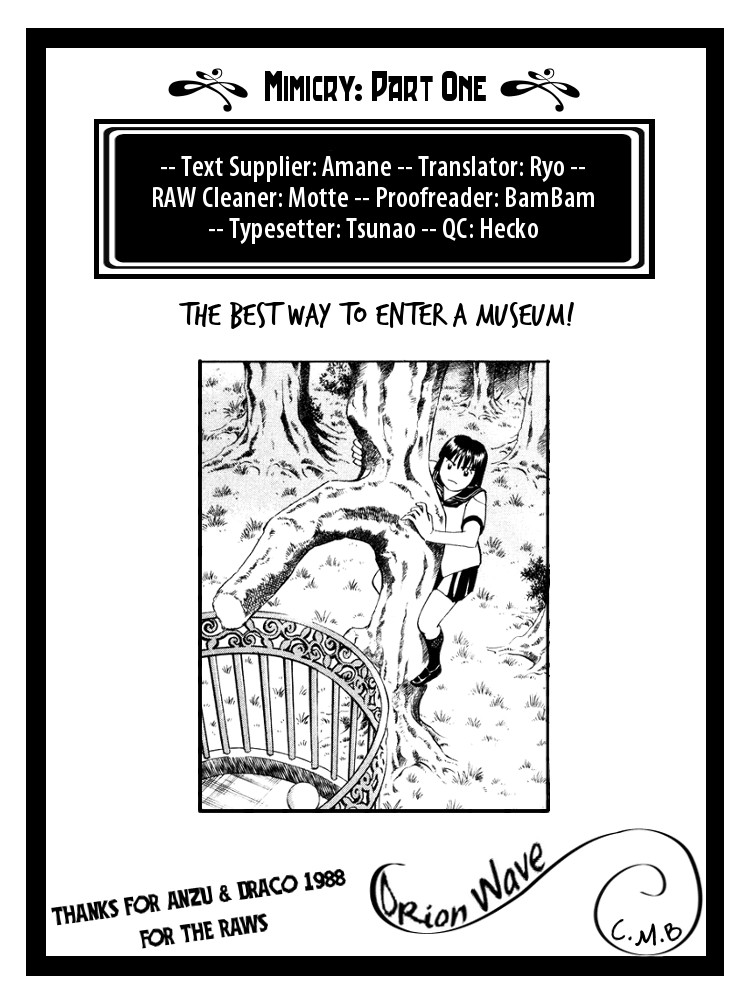C.M.B. Chapter 1.1 page 38 - Chapter 1.1: Mimicry (Part 1)