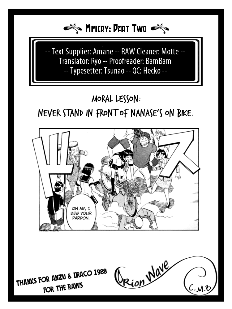 C.M.B. Chapter 1.2 page 35 - Chapter 1.2: Mimicry (Part 2)