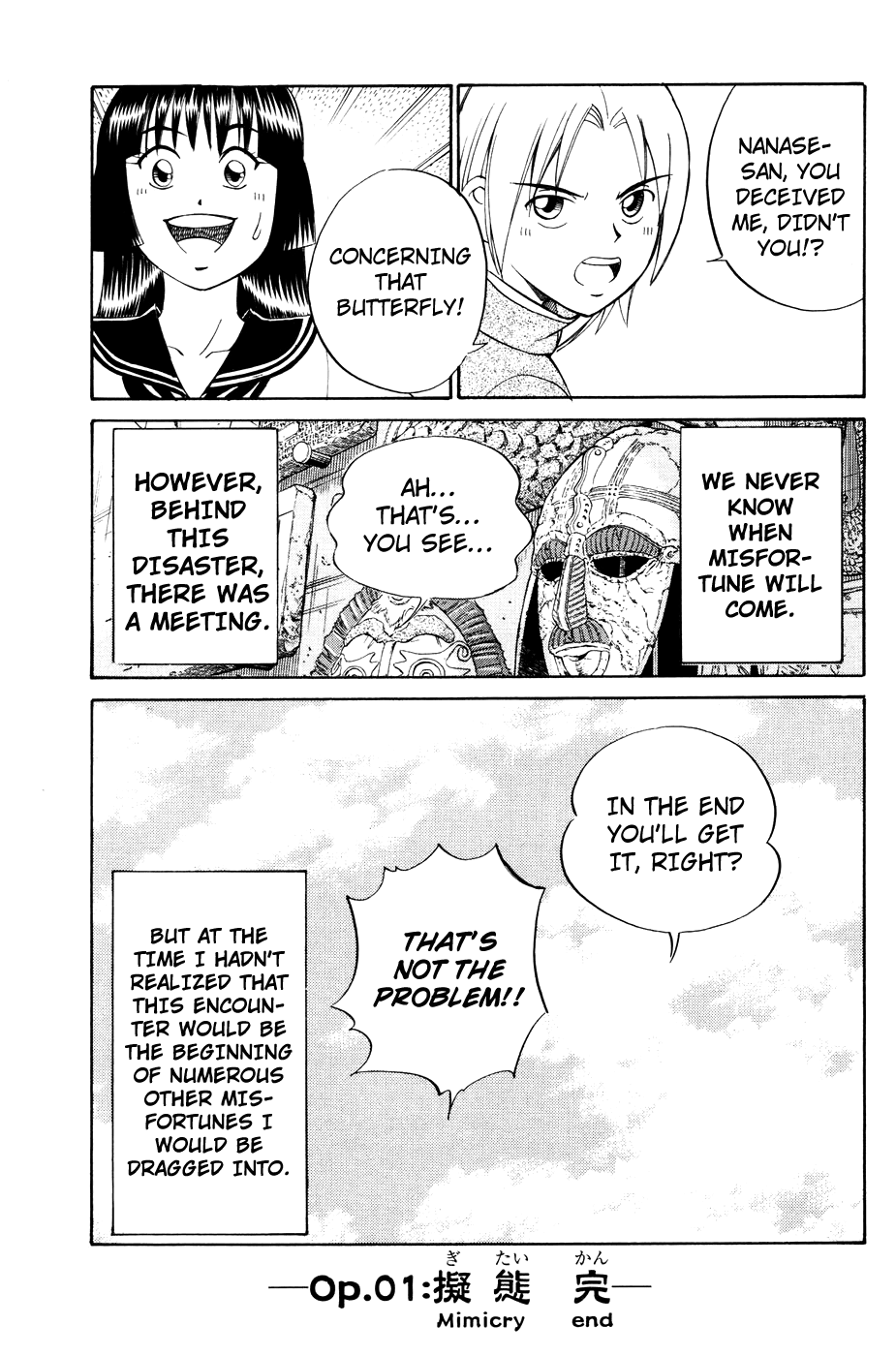 C.M.B. Chapter 1.3 page 26 - Chapter 1.3: Mimicry (Part 3)