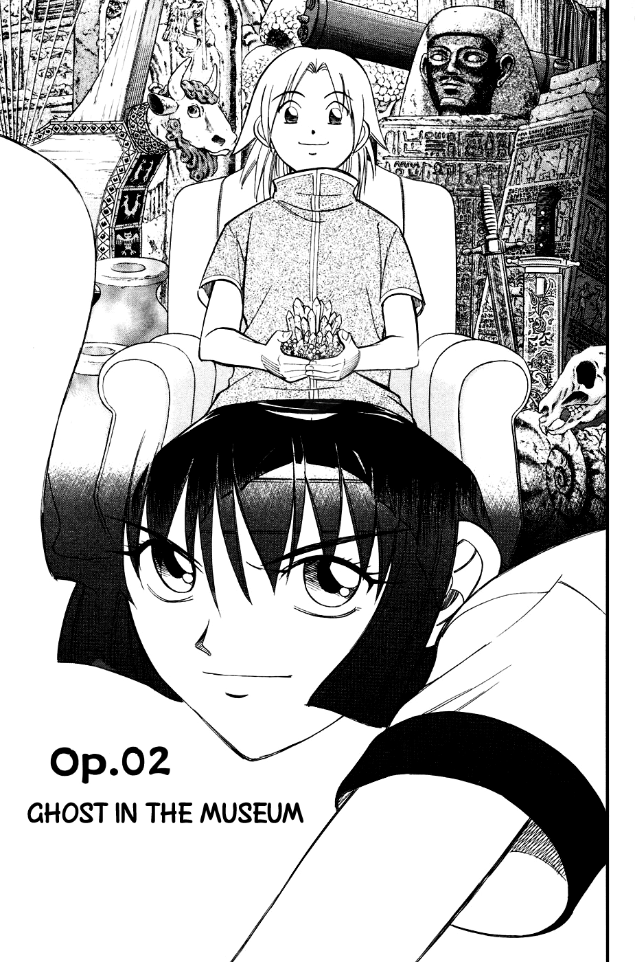 C.M.B. Chapter 2.1 page 1 - Chapter 2.1: Ghost in the Museum (Part 1)