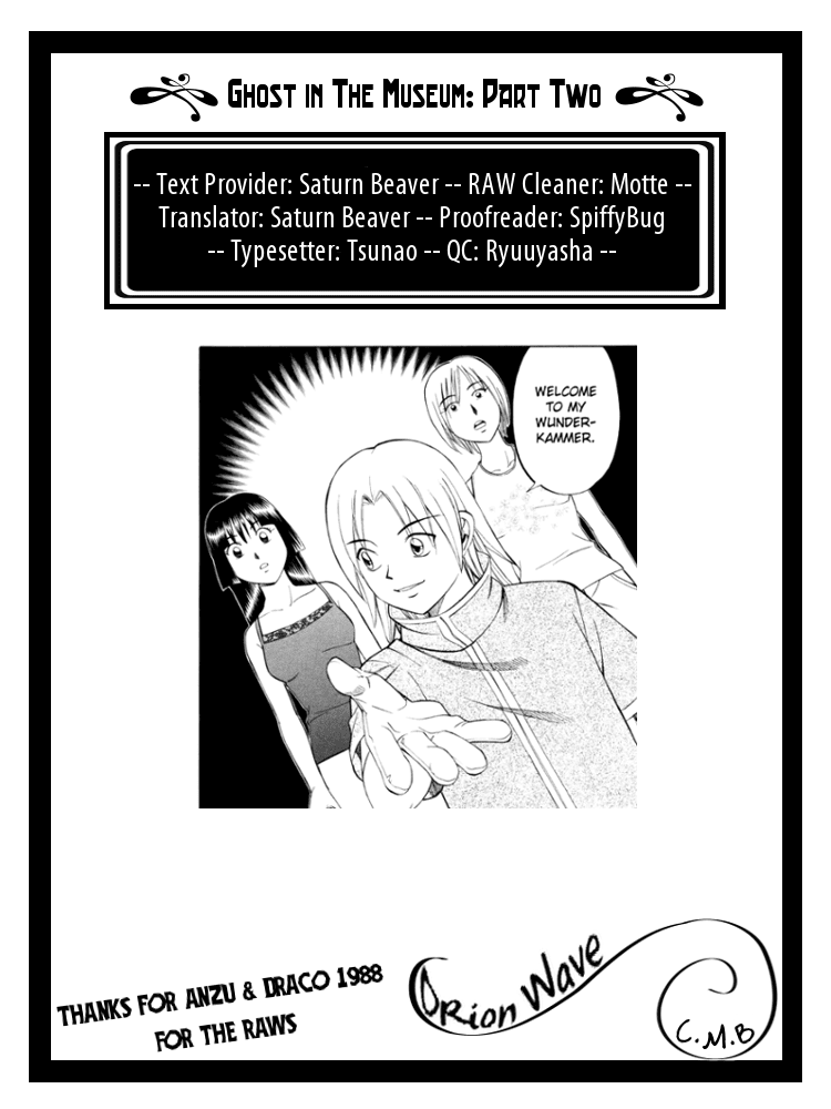 C.M.B. Chapter 2.2 page 30 - Chapter 2.2: Ghost in the Museum (Part 2)