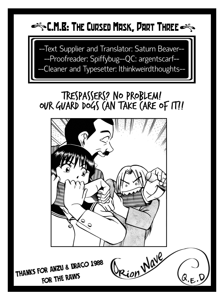 C.M.B. Chapter 4.3 page 28 - Chapter 4.3: The Cursed Mask (Part 3)