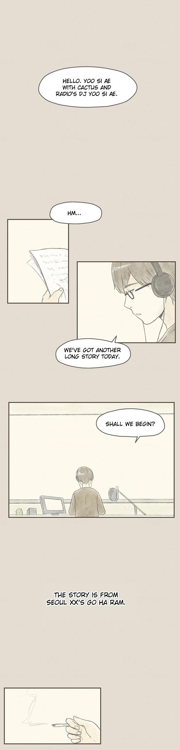 Cactus and Radio Chapter 14.2 page 2 - Chapter 14 v2 : #. Time [ ] Happiness -1-