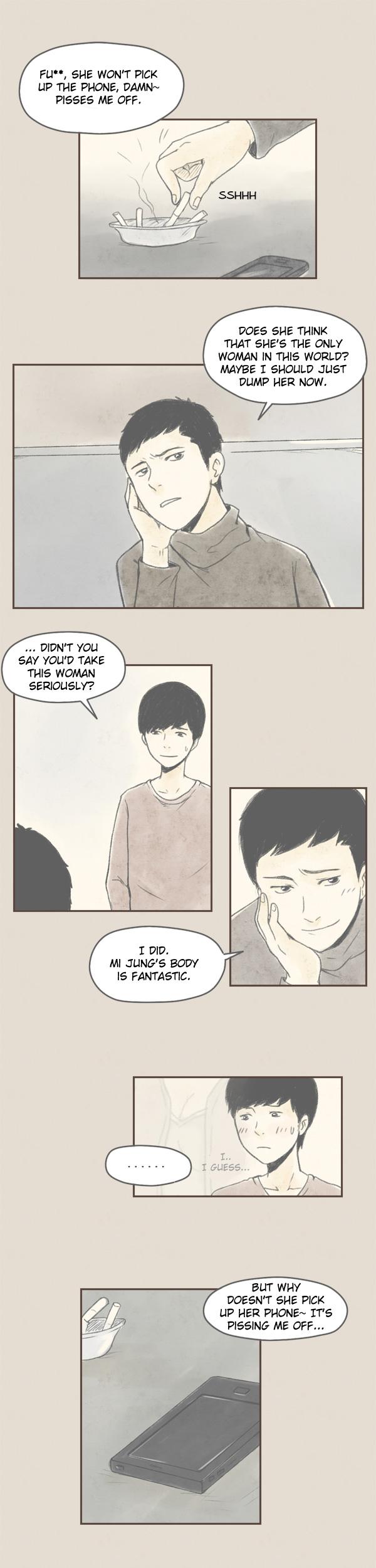 Cactus and Radio Chapter 14.2 page 4 - Chapter 14 v2 : #. Time [ ] Happiness -1-