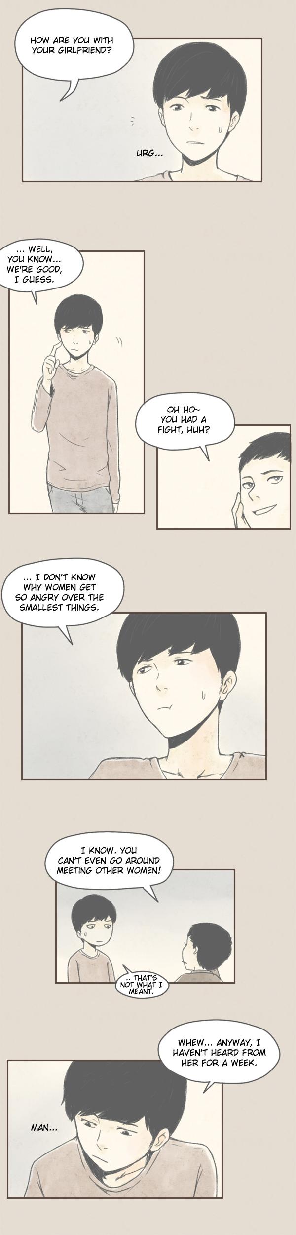 Cactus and Radio Chapter 14.2 page 5 - Chapter 14 v2 : #. Time [ ] Happiness -1-
