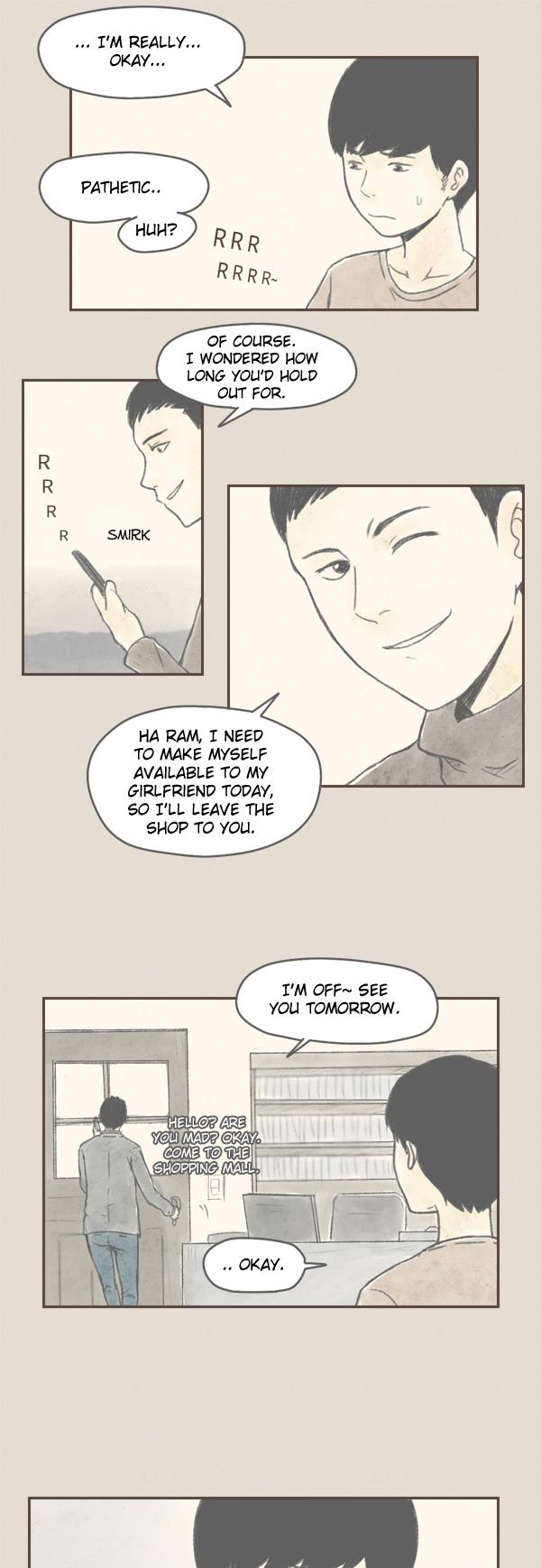 Cactus and Radio Chapter 14.2 page 8 - Chapter 14 v2 : #. Time [ ] Happiness -1-