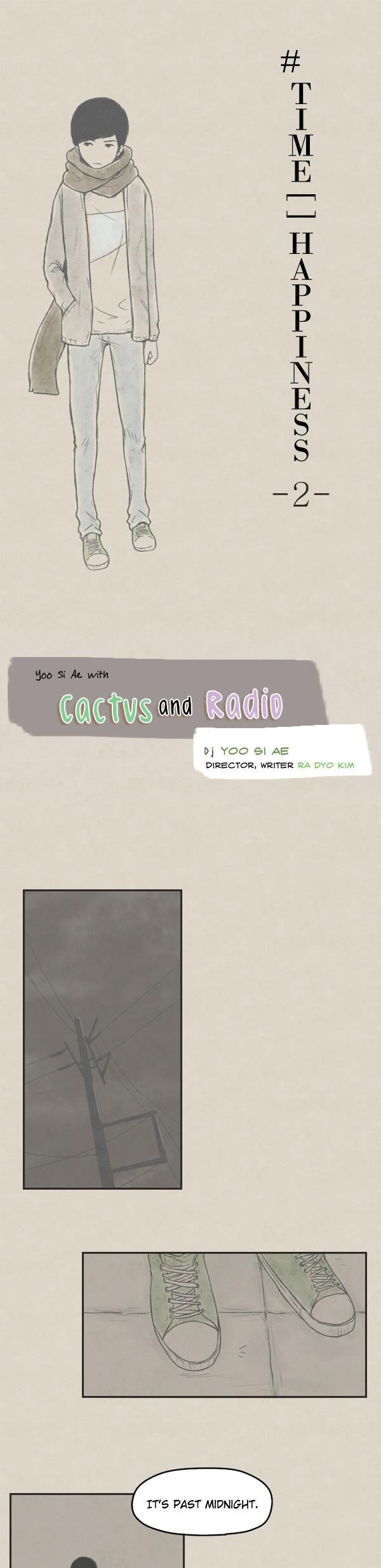 Cactus and Radio Chapter 16.2 page 1 - Chapter 16 v2 : #. Time [ ] Happiness -2-