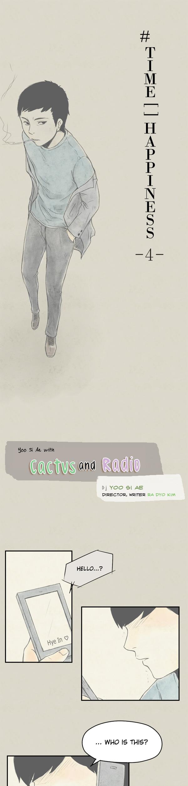 Cactus and Radio Chapter 20.2 page 1 - Chapter 20 v2 : #. Time [ ] Happiness -4-