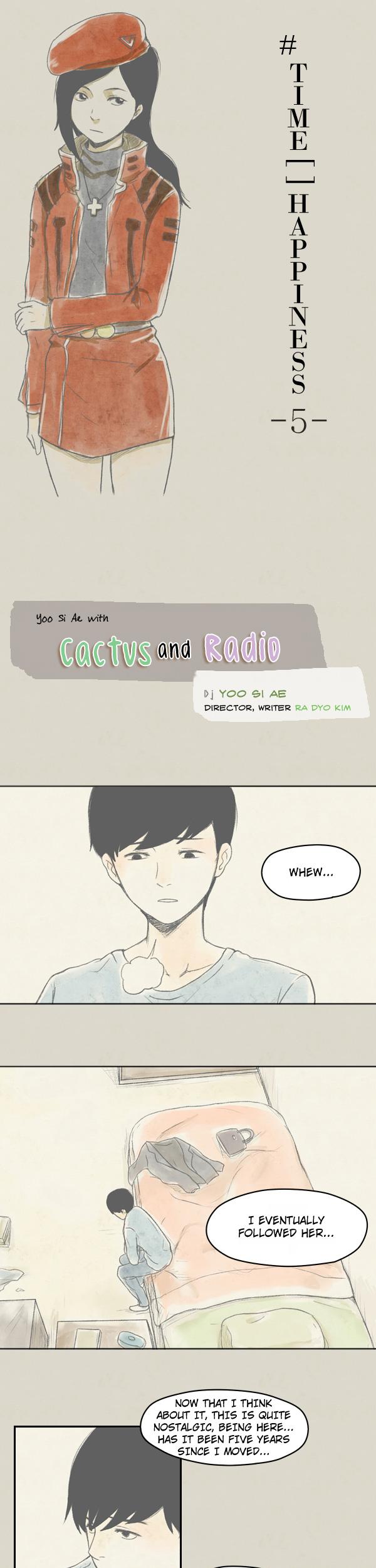 Cactus and Radio Chapter 21.2 page 1 - Chapter 21 v2 : #. Time [ ] Happiness -5-