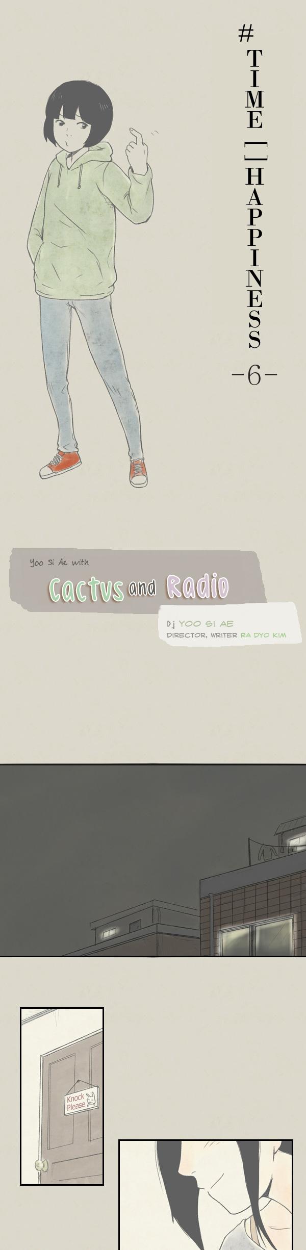 Cactus and Radio Chapter 22.2 page 1 - Chapter 22 v2 : #. Time [ ] Happiness -6-