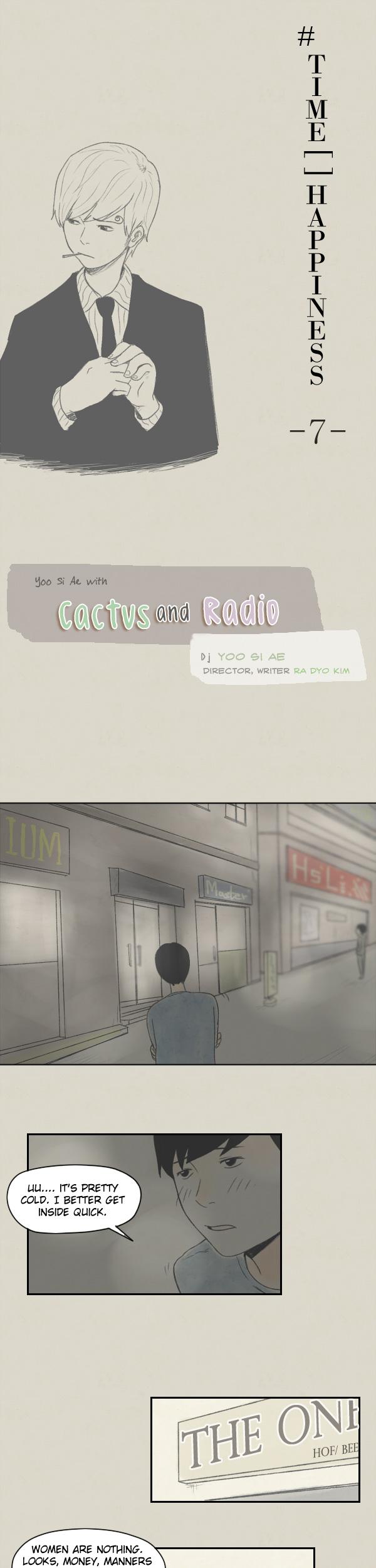 Cactus and Radio Chapter 23.2 page 1 - Chapter 23 v2 : #. Time [ ] Happiness -7-