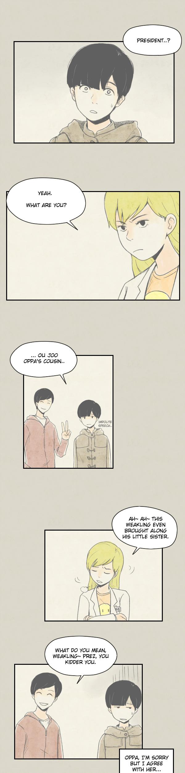 Cactus and Radio Chapter 29.2 page 1 - Chapter 29 v2 : Today, the Sky is... Coming to Seoul [3]