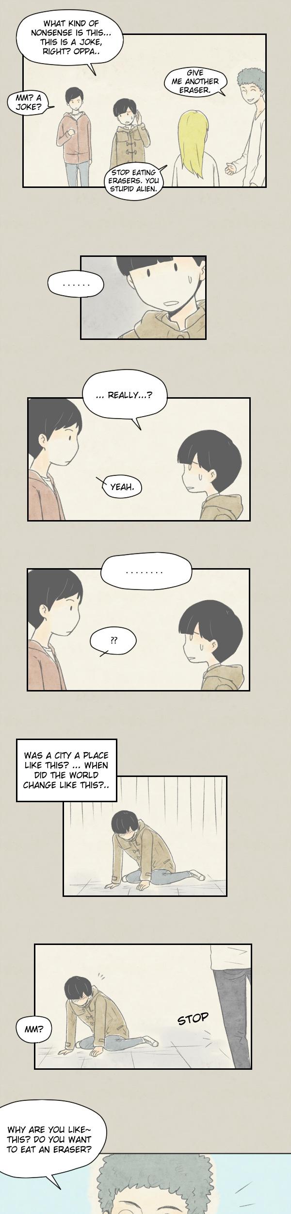 Cactus and Radio Chapter 29.2 page 7 - Chapter 29 v2 : Today, the Sky is... Coming to Seoul [3]
