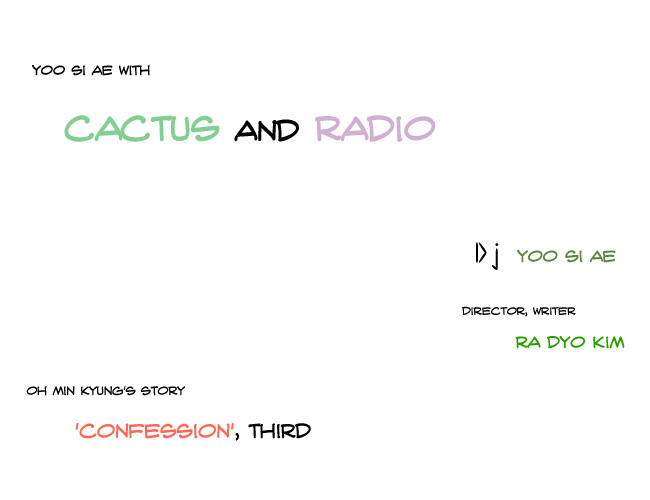 Cactus and Radio Chapter 3.2 page 1 - Chapter 3 v2 : Confession -3-